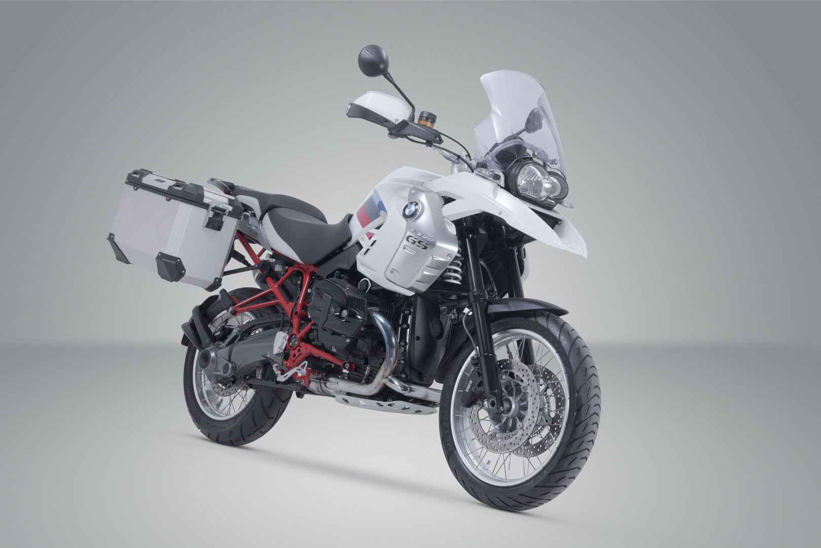Set Adventure TRAX ADV Argento. BMW R 1200 GS (04-12).