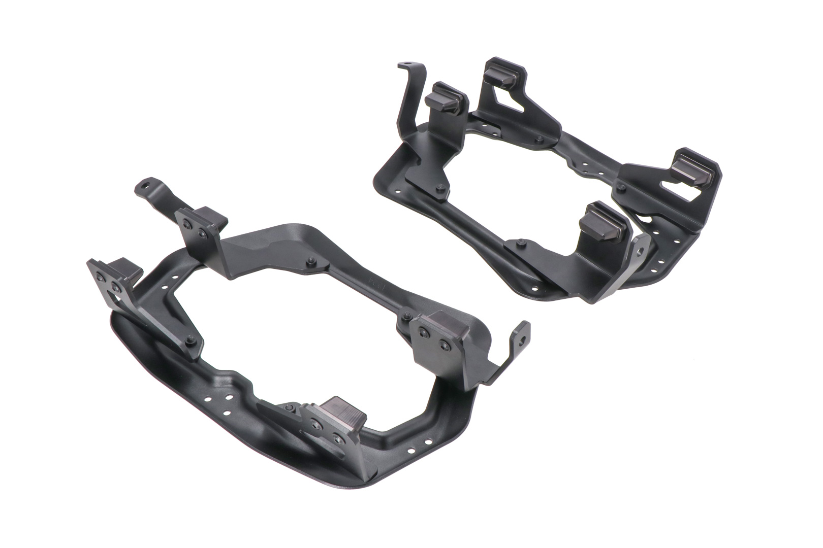 Support latéral PRO pour barre jonction d’origine Noir. BMW R 1300 GS Adventure (24-).