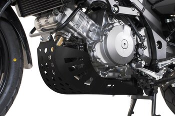 Protezione motore Nero. Suzuki DL 1000 V-Strom/Kawasaki KLV1000