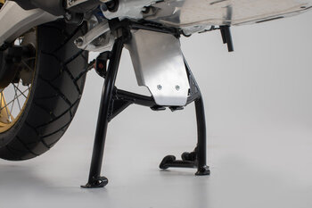 Extension de sabot moteur pour béquille centrale Plateado. Honda CRF1000L (15-) / CRF1100L (19-).