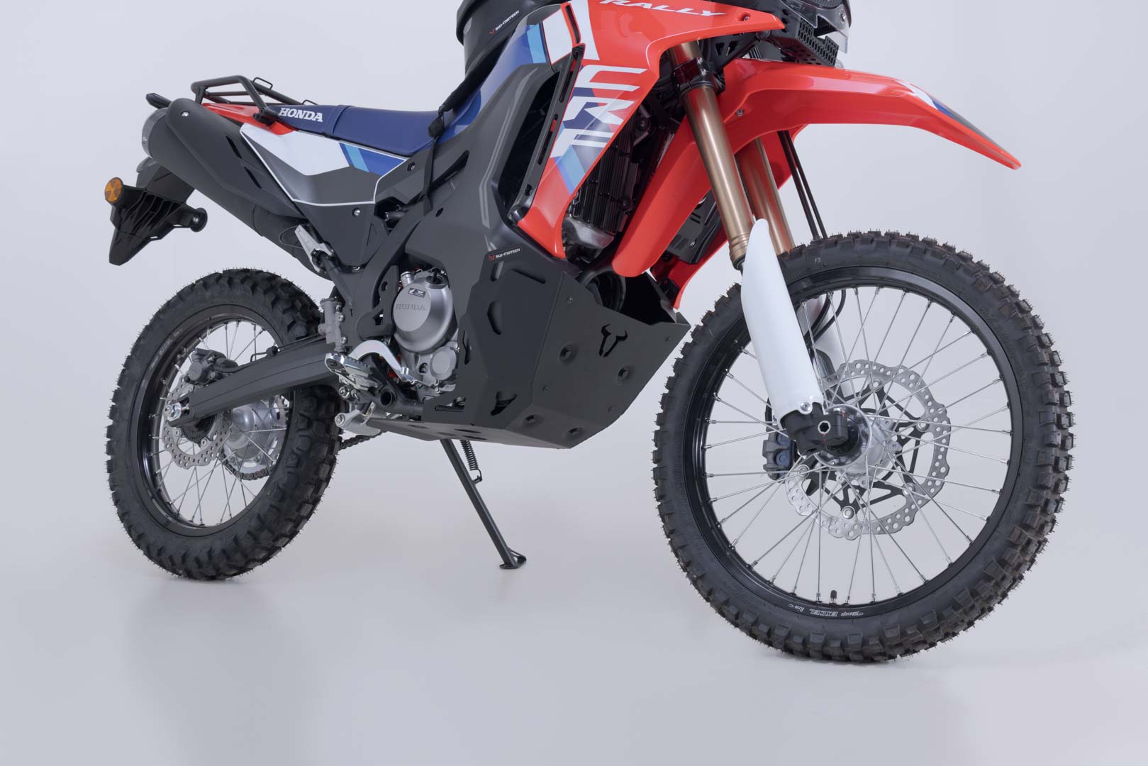 Motorschutz Schwarz. Honda CRF300 Rally (24-).