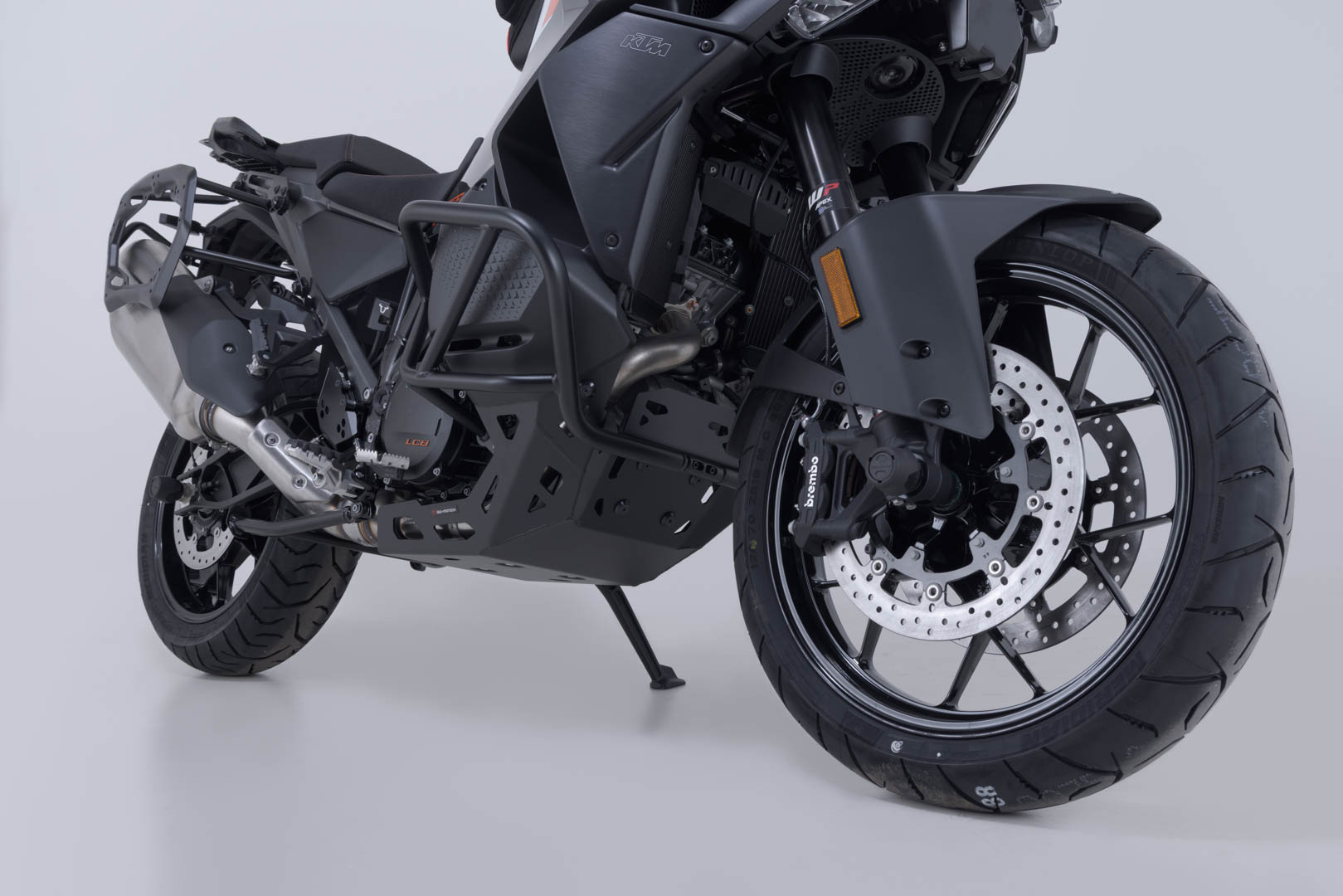 Motorschutz Schwarz. KTM 1290 / 1390 Super Adventure (21-).