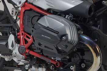 Protezione del cilindro Nero. Modelli BMW R nineT, modelli R 12.