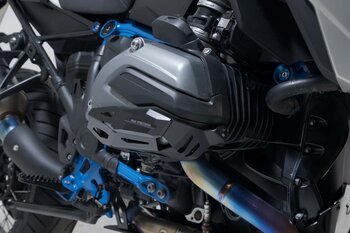 Protezione del cilindro Nero. Modelli BMW R 1200 (12-18).