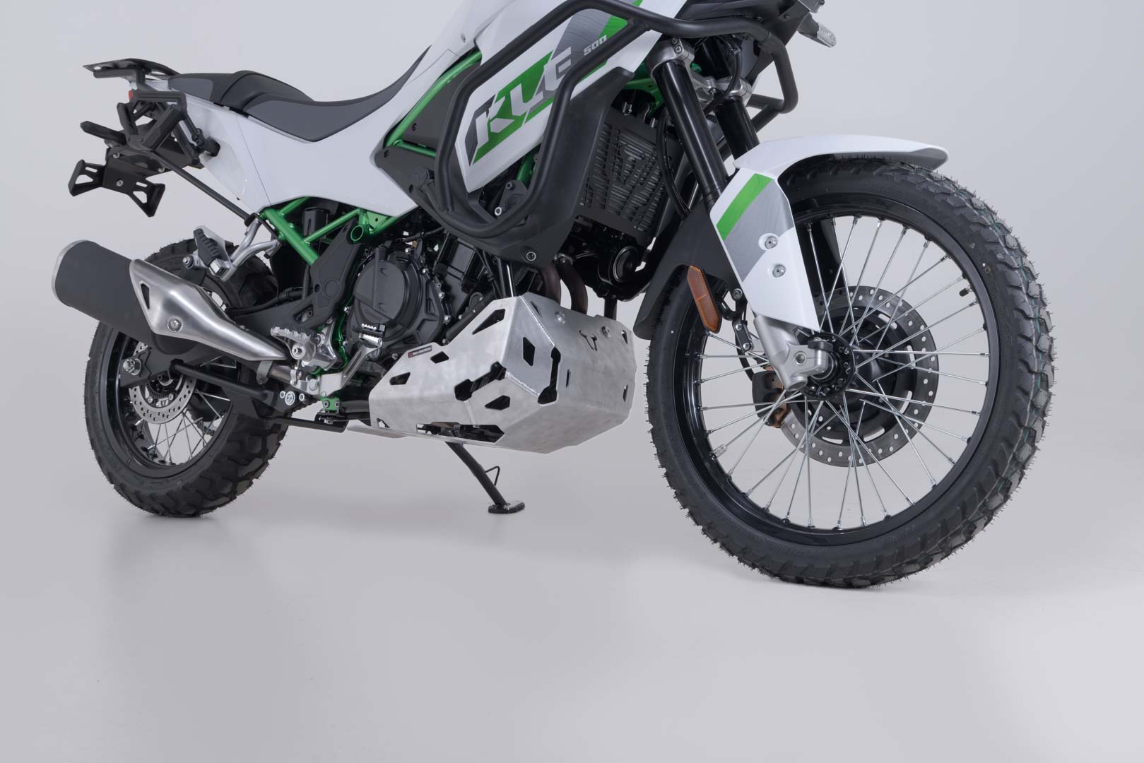 Sabot moteur Gris. Kawasaki KLE500 / KLE500 SE (26-).