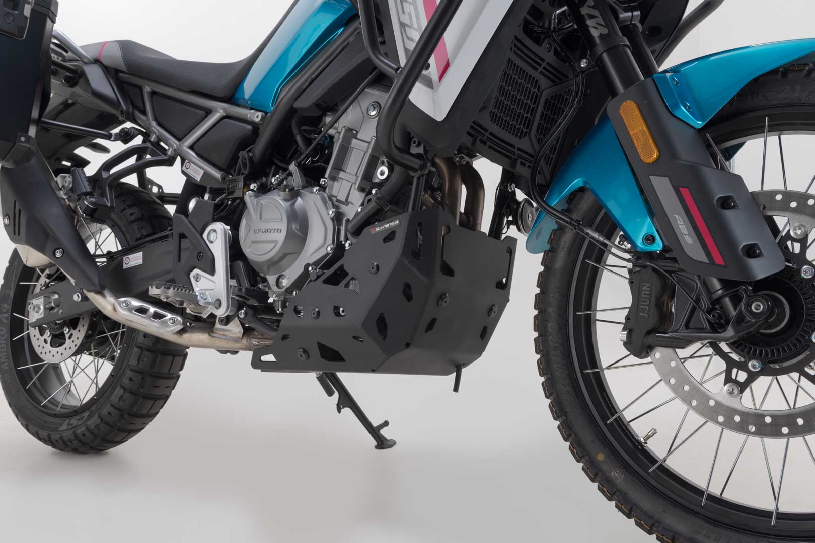 Protezione motore Nero. CFMoto 450MT (23-).