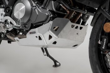 Protezione motore Argento. Benelli TRK 502 X (18-).