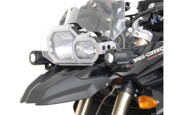 Motorize - Motorrad Scheinwerfer 20cm - M8 Befestigung seitlich