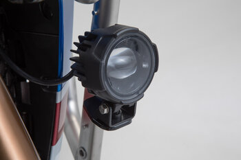 Supporto per faretti Nero. Honda CRF1000L Adv Sports (18-).