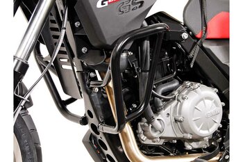 Protecciones laterales de motor Negro. BMW G 650 GS (11-15).
