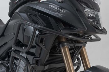 Protecciones superiores de motor Negro. Honda CB500X (18-).