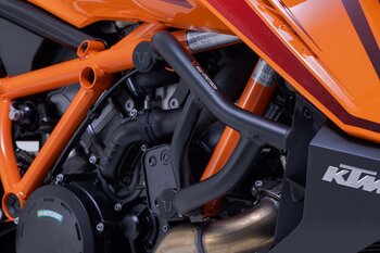 Barra di protezione motore Nero. KTM 1390 Super Duke R / EVO (23-).