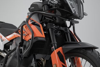 Barra di protezione superiore Nero. KTM 790 Adv/R (19-21), 890 Adv/R (20-22).