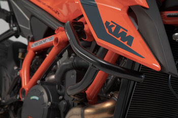 Barra di protezione Nero. KTM 1290 Super Duke R / EVO (19-).