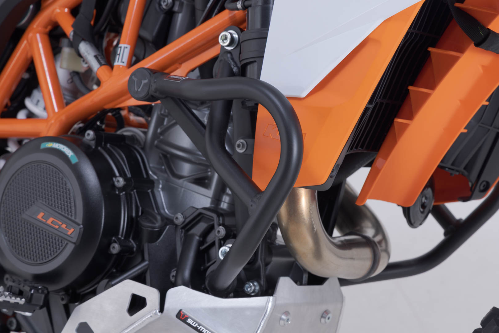 Barra di protezione motore Nero. KTM 690 Enduro R (25-).