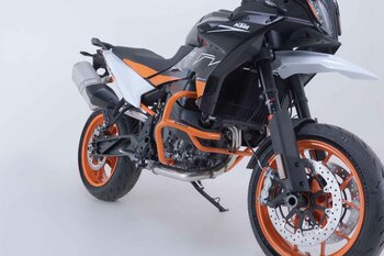 Barra di protezione motore Electronic Orange. KTM 890 SM T (23-).