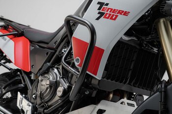 Barra di protezione motore Nero. Yamaha Ténéré 700 (19-).