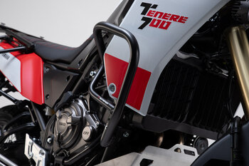 Protecciones laterales de motor Negro. Yamaha Teneré 700 (19-).