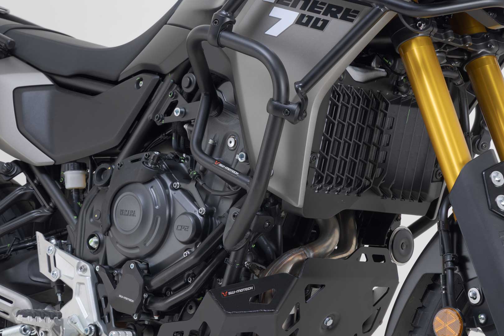 Sturzbügel Schwarz. Yamaha Ténéré 700 (24-).