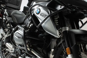 Barra di protezione superiore Nero. BMW R 1200 GS (12-16).