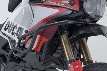 Crashbars Noir. Ducati DesertX (22-) / Rally (23-).