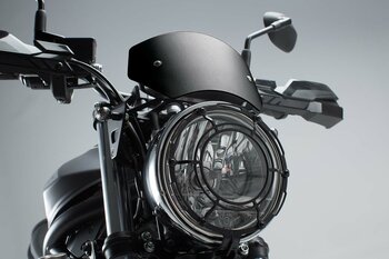 Windschild Schwarz. Suzuki SV650 ABS (15-).