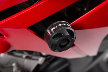 Sturzpad-Kit Schwarz. BMW S 1000 R (13-16).