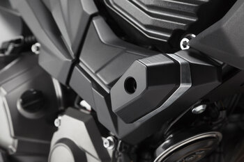 Frame slider kit Black. Kawasaki Z 800 (12-16).