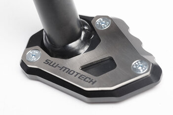 Extension for side stand foot Black/Silver. KTM models.
