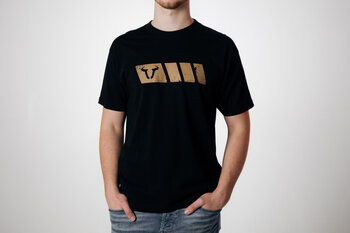 T-Shirt Legend Gear. Nero. Da uomo. Taglia S.