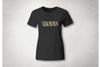 T-Shirt Legend Gear. Schwarz. Damen. Größe L.