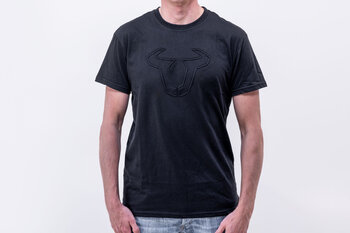 T-Shirt Herren - Black Edition Street Line. Schwarz. Herren. Größe S.
