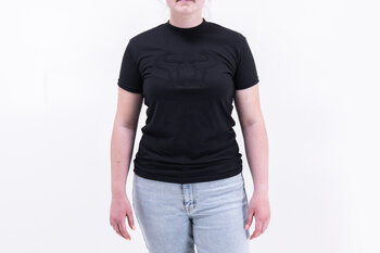 T-shirt da donna - Black Edition Street Line. Nero. Donna. Taglia XXL.