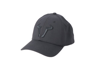Snapback Cap - Black Edition Street Line. 98% Polyester/ 2% Elastan. Einstellb.