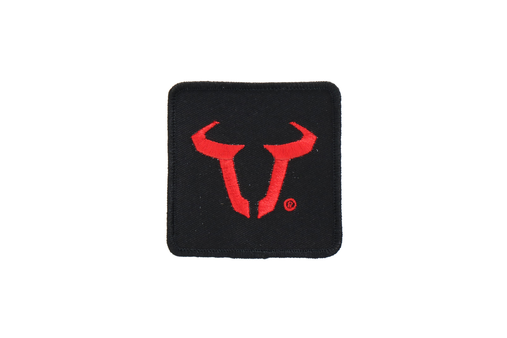SW-MOTECH Patch Boxed Bull 7,0 cm x 7,0 cm. Zum Aufnähen.