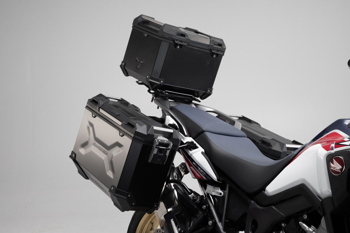 Adventure set Luggage silver - CRF1000L Africa Twin - SW-MOTECH