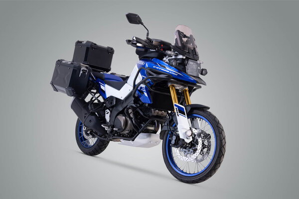 Set de bagagerie Adventure Noir. Suzuki V-Strom 1050/XT (19-).