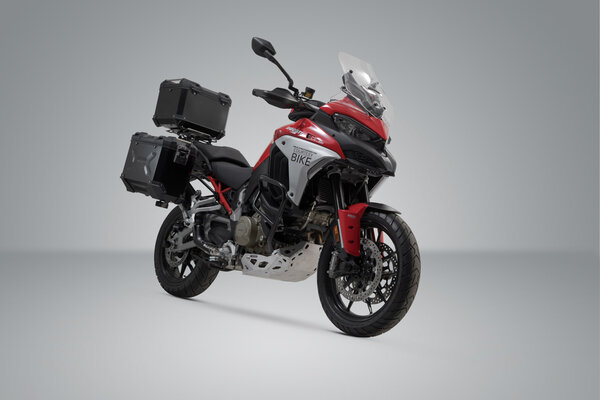 Adventure set luggage US-Model Black. Ducati Multistrada V4 (20-).