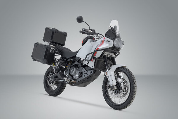 Set de equipaje Adventure Negro. Ducati DesertX (22-) / Rally (23-).