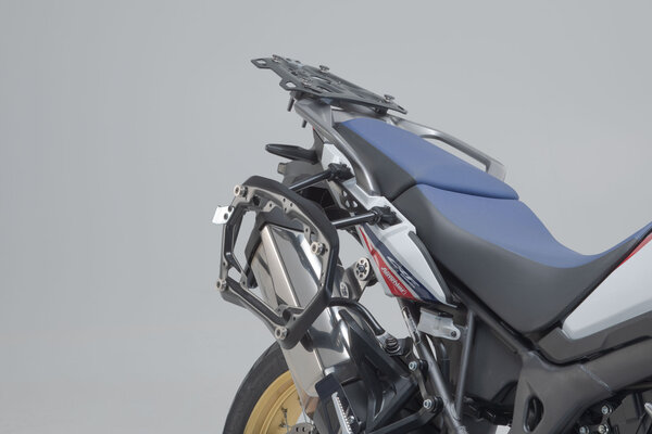 PRO side carrier. B-stock. Black. Honda CRF1000L / Adventure Sports (18-).