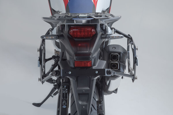 PRO side carrier. B-stock. Black. Honda CRF1000L / Adventure Sports (18-).