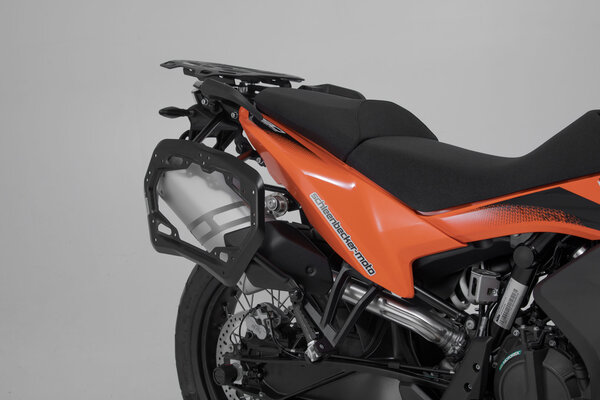 PRO side carrier. B-stock Black. KTM 790 Adv/ R, 890 Adv/ R 890 SM T.