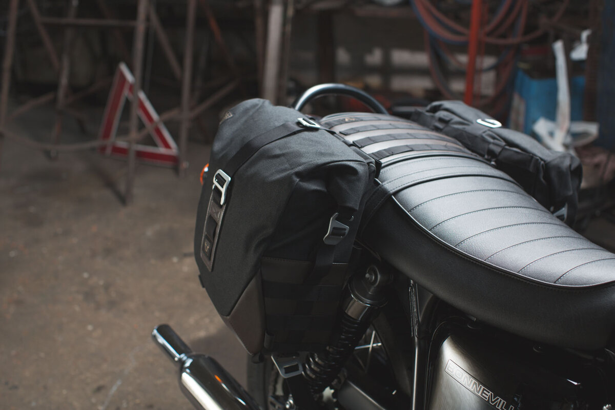 SW Motech Legend Gear Saddle Bag Kit to fit Triumph Street Scrambler 2016 