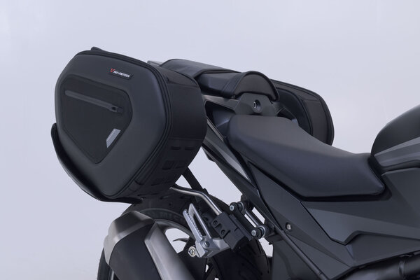 PRO BLAZE H saddlebag set Black. Honda CBR300R, CBR500R/ CB500F (16-).