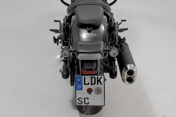 Legend Gear Seitentaschen-System LC Black Edition Honda CMX1100 Rebel (20-).