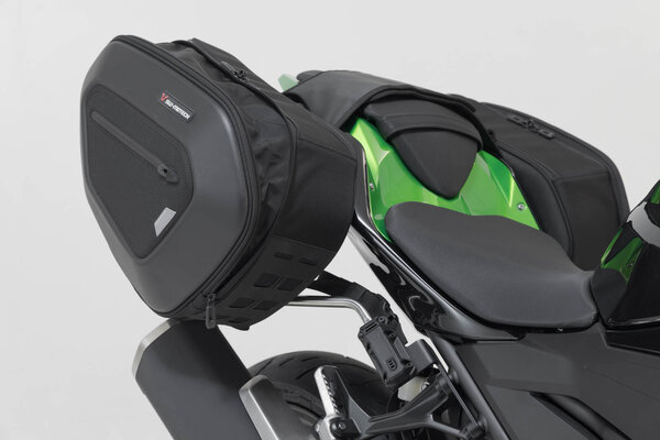 PRO BLAZE H Satteltaschen-Set Schwarz. Kawasaki Ninja/ Z 400 (18-).