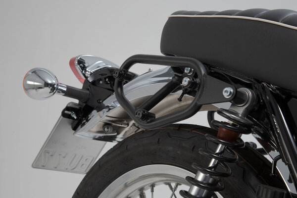 URBAN ABS side case system 2x 16,5 l. Kawasaki W800 / Street / Cafe, W650.