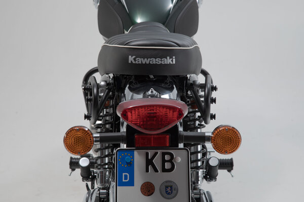 URBAN ABS Seitenkoffer-System 2x 16,5 l. Kawasaki W800 / Street / Cafe, W650.