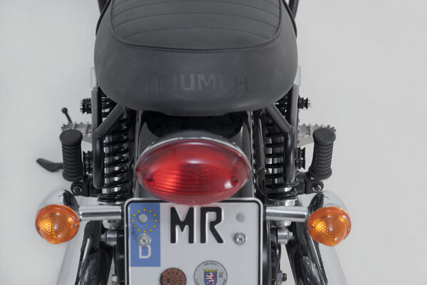 Legend Gear sistema di borse lat. LC Black Edition Triumph Bonneville / T100 (04-16).