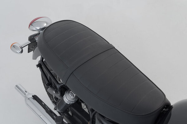 Legend Gear side bag system LC Black Edition Triumph Thruxton 900 (04-15)/Bonneville SE(04-16).